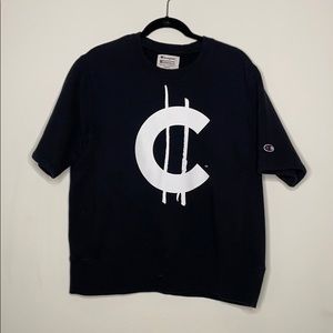 Champion vintage short sleeve sweat shirt